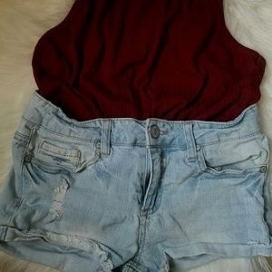 Jean shorts